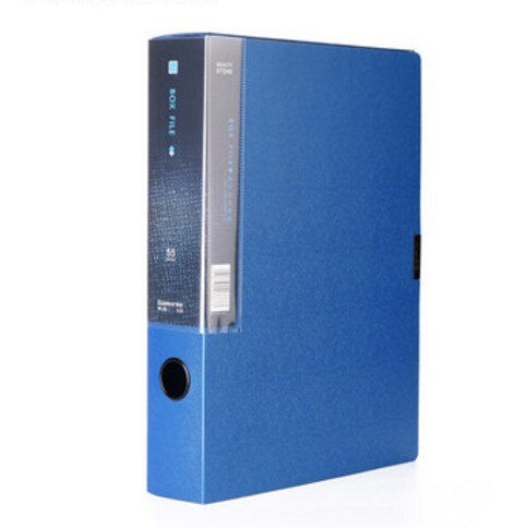 COMIX MC-55 file folder information boxes document files box storage cases paper organizer A4 practical plastic office supplies: C