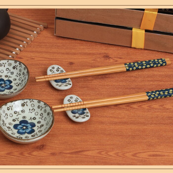 Japanese tableware set Ceramics Sushi Saucer Set for Two in Box Green