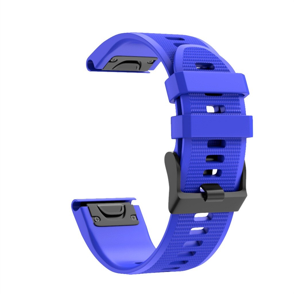 Silicone A Sgancio Rapido Della Vigilanza Fascia Della Cinghia di Polso Per Garmin Fenix 6X/Fenix 6XPro intelligente wristband Accessori: BU