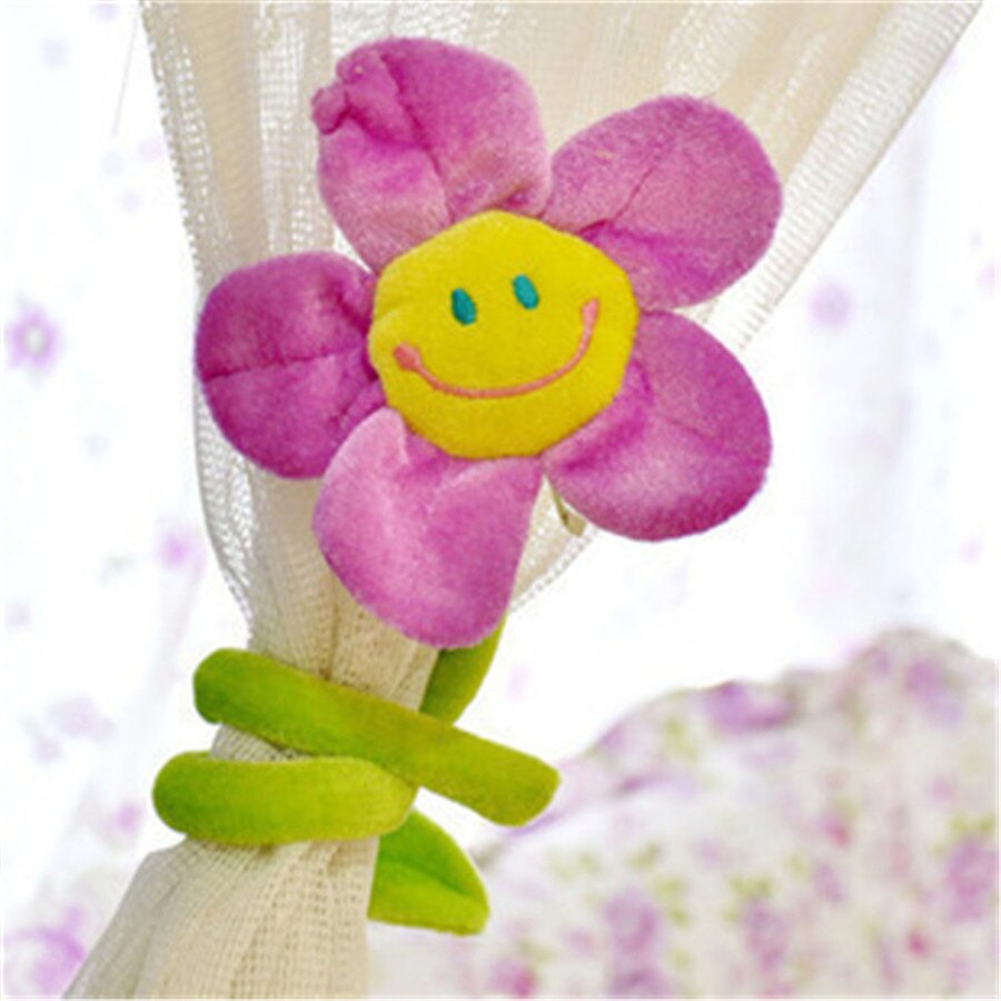 Farbe Karikatur Sonnenblume Modellierung Simulation Tuch Plüsch Sonne Blume Karikatur Smiley Sonne Blume Vorhang Ornamente Blume Serie Spielzeug