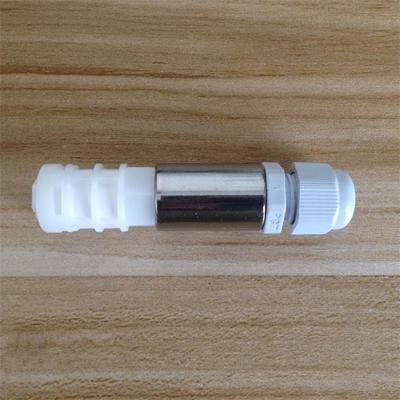 Temperature and humidity sensor cover shell waterproof SHT10 20 30 protective cover Stainless steel inner connection: White