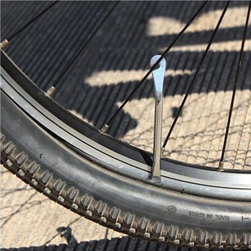 1pc metal cykel cykel dækskifter hjul håndtag fjerner reparation lirke værktøj cykel dæk dæk håndtag reparation åbner breaker