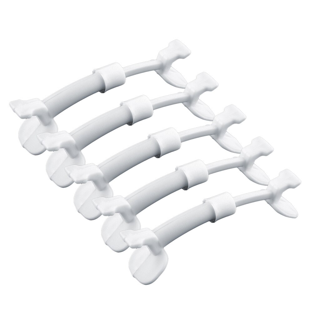 5pcs Facial Exerciser Spring-loaded Plastic Mouth Exerciser Smile Training Slim Mouth Exercise for Girls