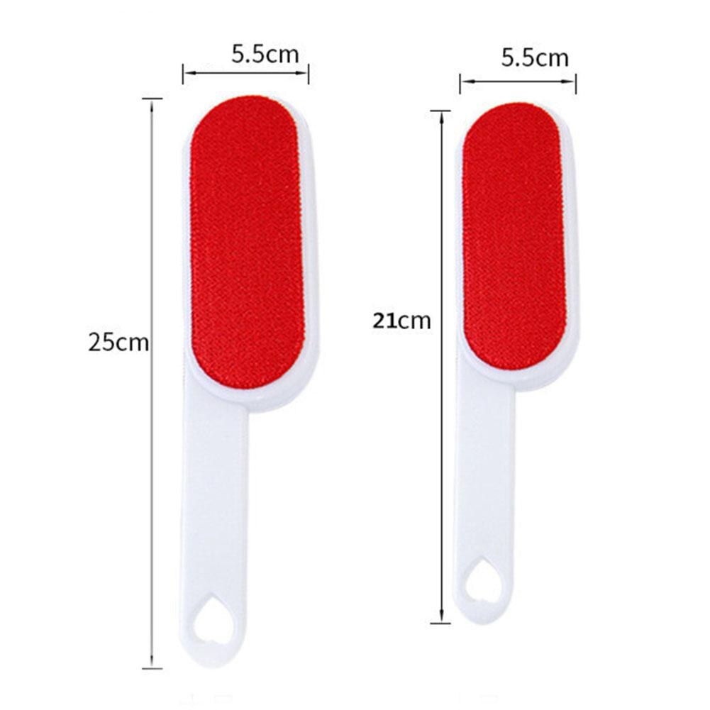 Dubbelzijdig Haar Remover Herbruikbare Meubels Sofa Kleding Lint Reiniging Draagbare Borstel Meubels Plakken Stof Cleaner