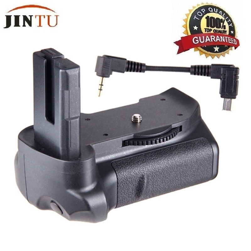 JINTU Pro-empuñadura de batería Vertical para cámara NIKON D5100 D5200 DSLR, potencia Digital con