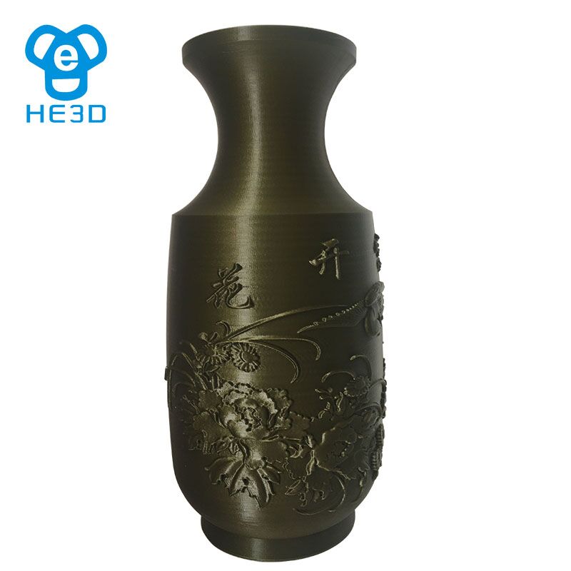 Avec lustre métallique PLA imprimante 3D PLA1.75mm 1 kg (2.2lb) filaments métalliques