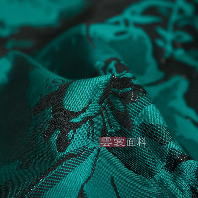 162cm brocade jacquard fabric suit jacket clothing jacquard fabric diy Italian brand brocade satin fabric