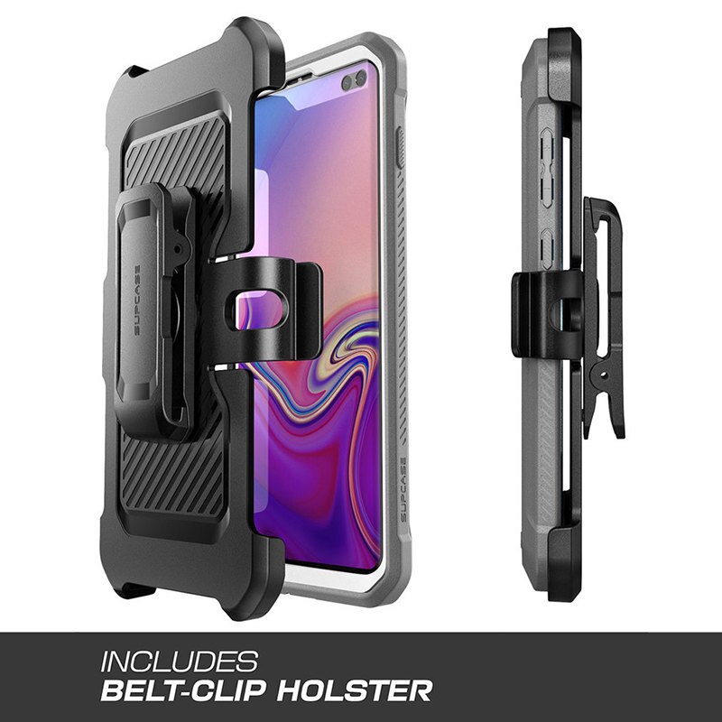 Supcase Voor Samsung Galaxy S10 Plus Case 6.4 "Ub Pro Full-Body Robuuste Holster Kickstand Cover Zonder Ingebouwde screen Protector