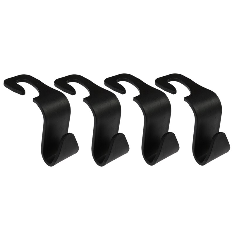 4Stck Wagen Lager Haken Kopfstütze Haken Wagen Sitz Aufhänger Haken Organizer Plastik Lager Halter Pro Handtasche Geldbeutel