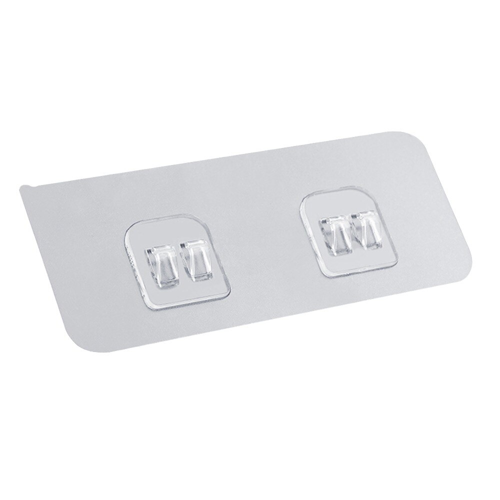 Wall Mounted Adhesive Hook Under Wire Shelf Rack Hanger Holder Insert Clamp Organizer Decor Bracket Key Accessories For Hanging