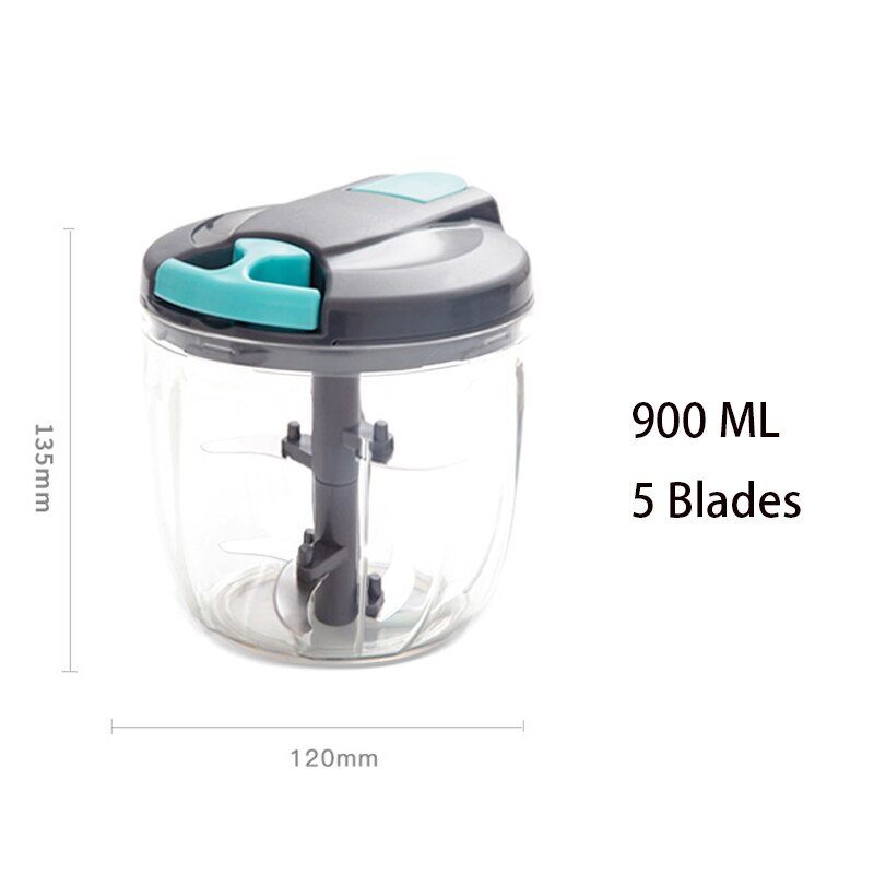 Hand Chopper Manual Rope Food Processor Silcer Shr... – Grandado
