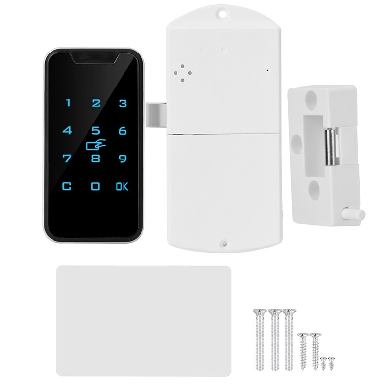 Digital RFID Password Lock Contact Keypad Electronic Cabinet Office Smart Lock: Default Title