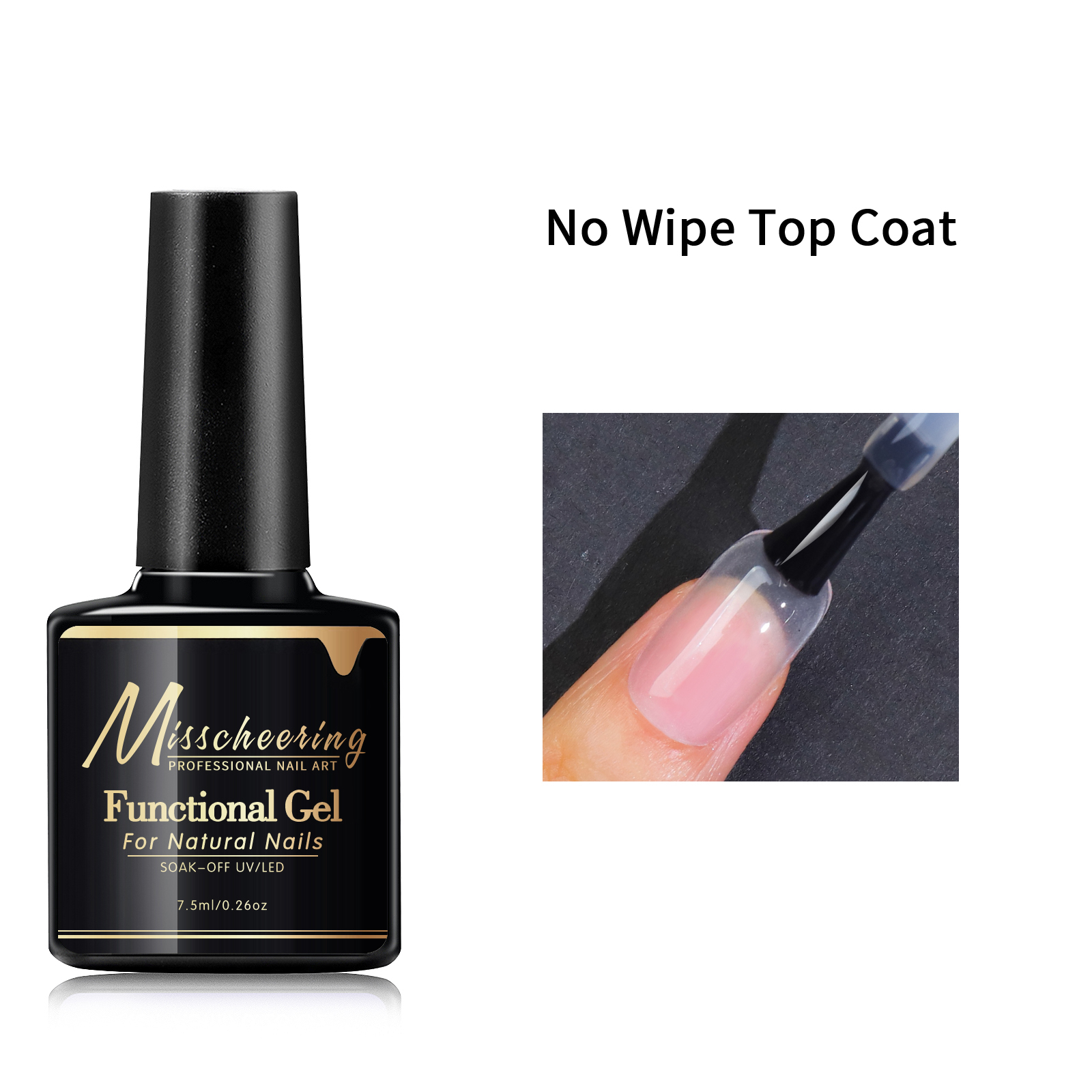 30ml large capacity nail art functional glue durable and scratch resistant suitable for nail art nail tools: Sliver