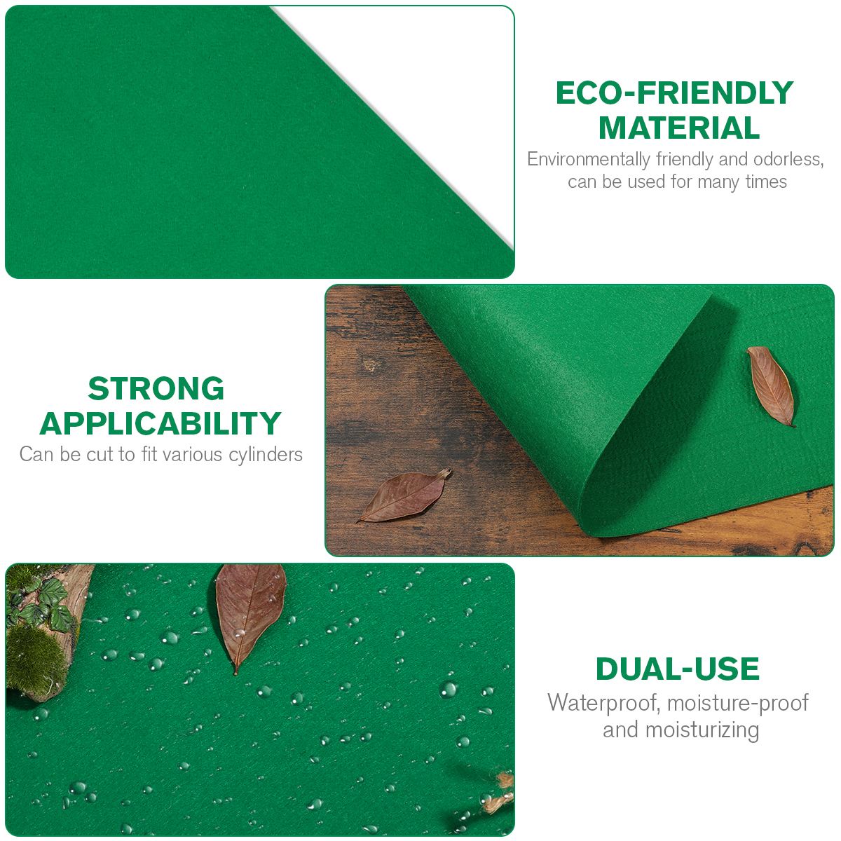1pc Waterproof Reptile Pad Warm Tortoise Pad Pet Sleeping Cushion Reptile Supplies (60x40cm)
