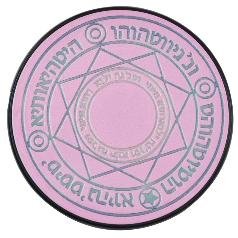 10W Magic Array Wireless Charger For iPhone13 13Pro 12 12ProMax 11 11Pro X 8 7 Plus XS MAX XR For Samsung S6 S7 Edge S8 S9 Plus: Pink
