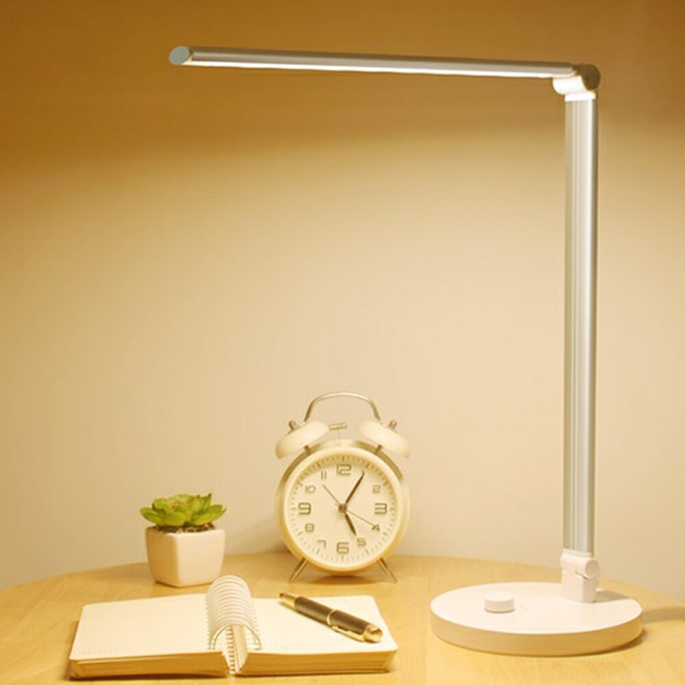 LED Table Lamp Foldable Eye-Protect Led Reading Lamp White/Natural light/Warm white Lighting Brightness Adjustable LED Desk Lamp