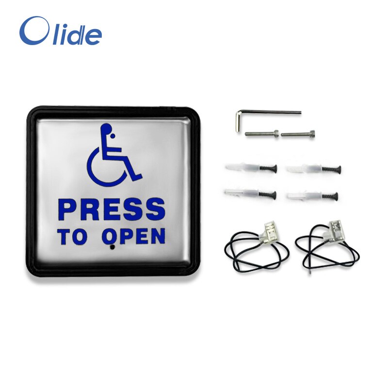 Handicap Door Push Button Stainless Steel For Disabled