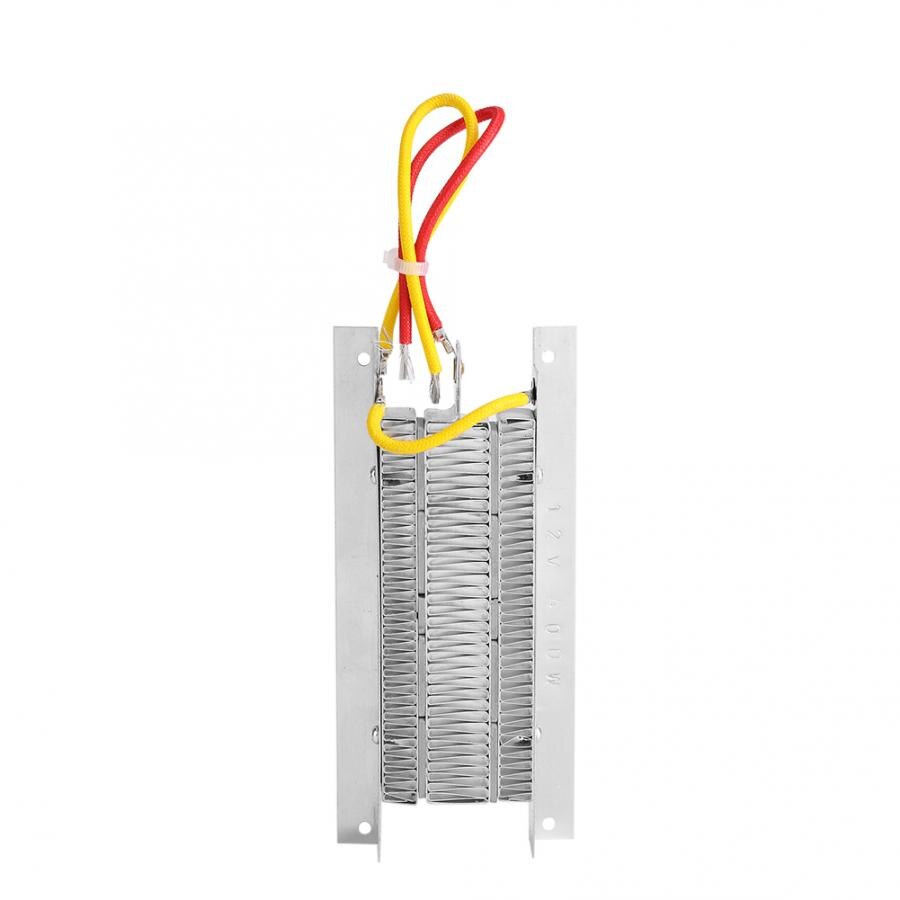 Nyeste 12v 400w elektrisk keramisk varmelegeme termostatisk isolering ptc opvarmningsværktøjer