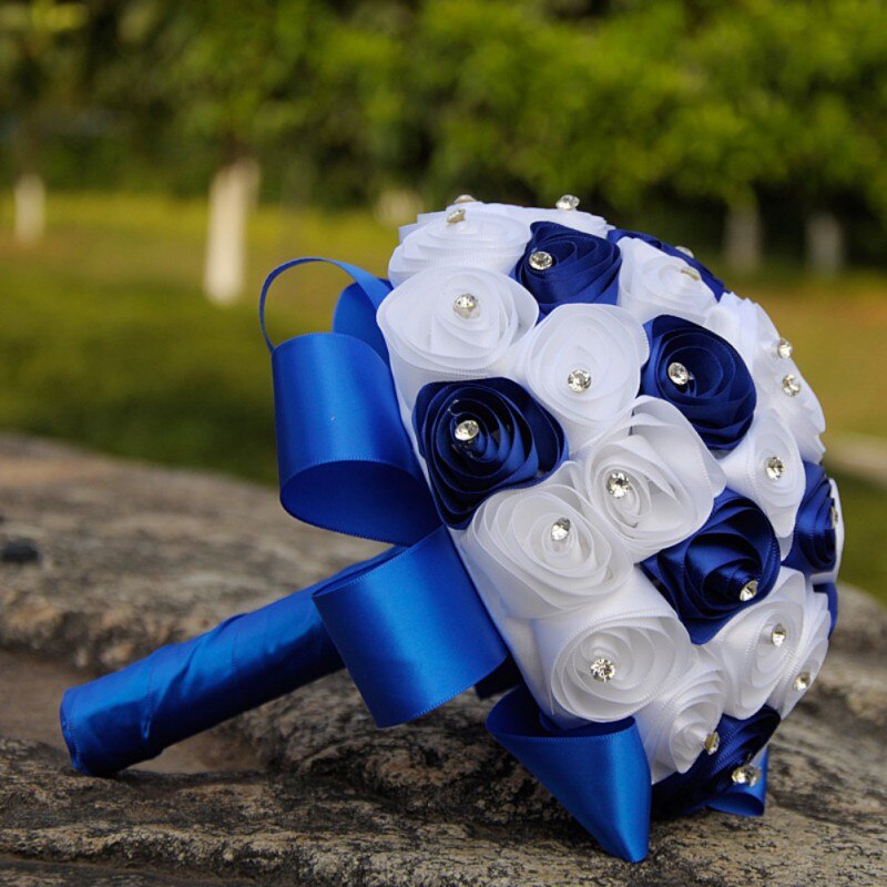 Simulation Hand Flower Bouquet Wedding Bride Holding Flowers Wedding Decoration Festival Party Home Tabletop Decoration