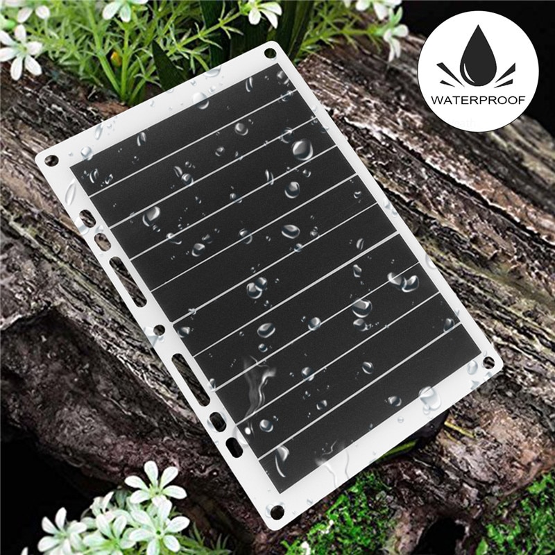 10w Solar Panel 5v Outdoor Solar Charging Board Portable Ultra Thin Monocrystalline Silicon USB Solar Panel Charg