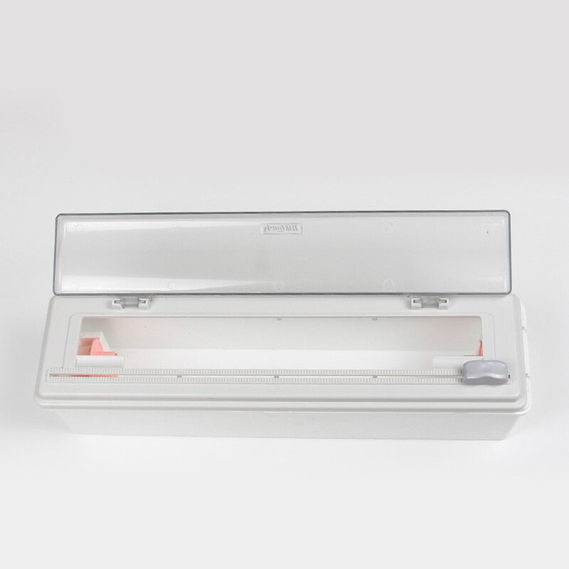 Cling Wrap Dispenser Roll Case Plastic Wrap Dispenser Cutter Preservative Film Box Kitchen Accessories