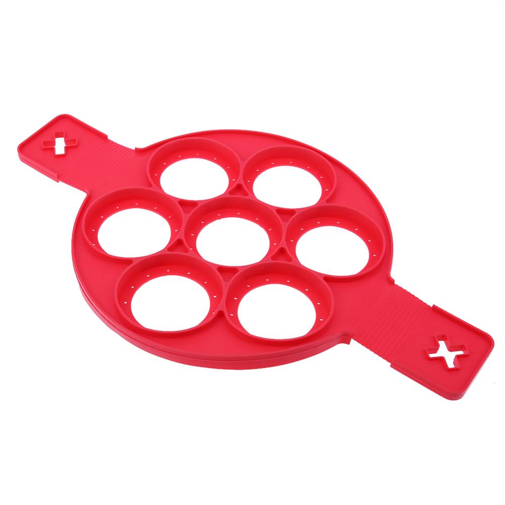 Pannenkoek Maker Anti-aanbak Koken Tool Ronde Hart Pannenkoek Maker Eierkoker Pan Eieren Mold Keuken Bakken Accessoires