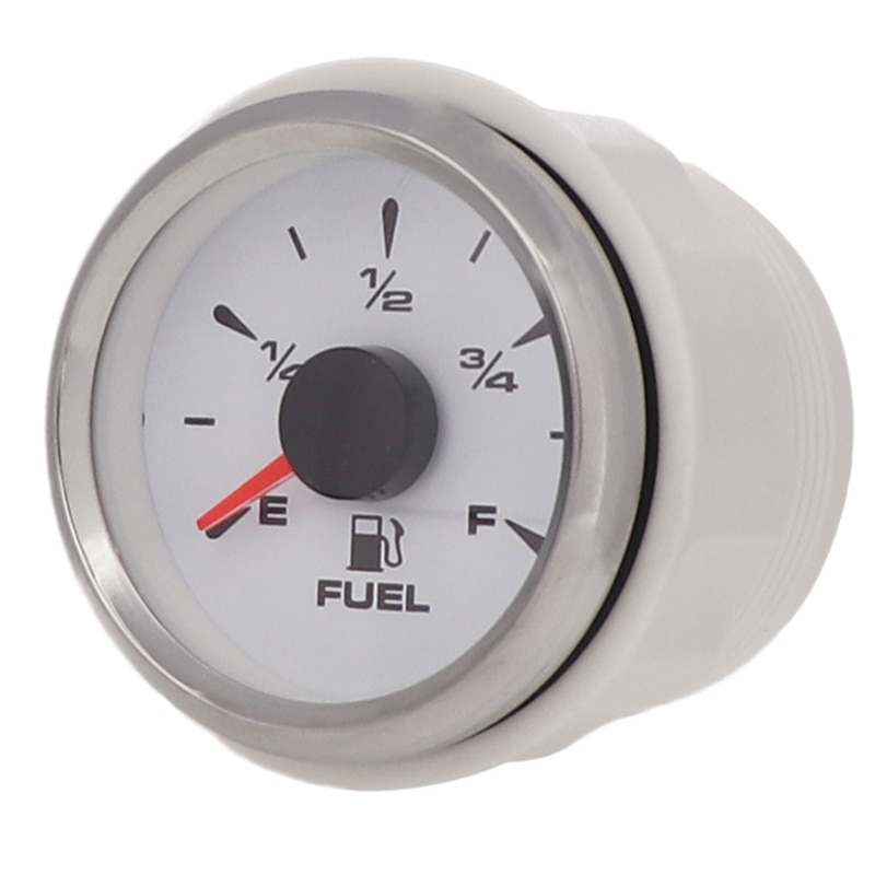 12V/24V wskaźnik poziomu paliwa uniwersalny wskaźnik poziomu paliwa 0 ~ 190om/ 240-33om dla łodzi morski ciężarówka 52mm akcesoria samochodowe