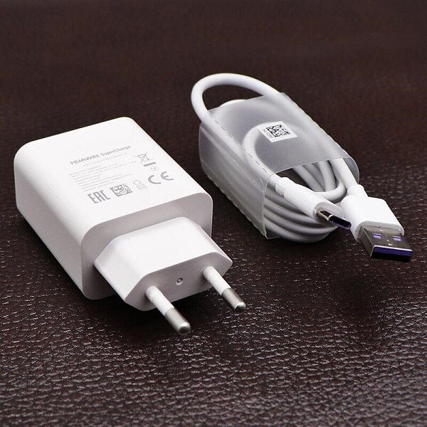 Huawei Super Lader Originele USB Muur Travel Quick Fast Adapter Mate30 Mate 20X5G 20 10 9 pro RS P30 P20 P10 P9 plus Nova5: EU with 5A cable