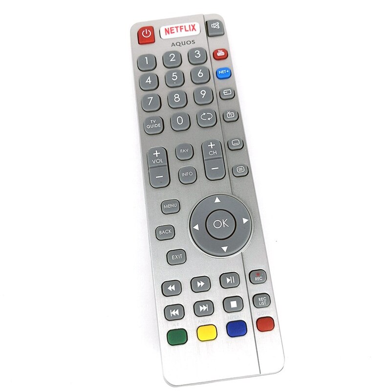 Replacement Remote Control for Sharp Aquos RF Smart LED TV Remote Control