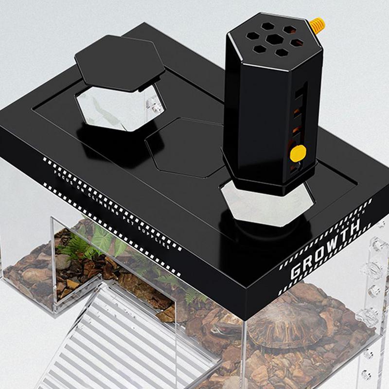 Basking Dock for Turtle Tank Turtle Basking Area Over Tank Ramp Dock Reptile Resting Land Aquatic Terrapin Enclosure Cage