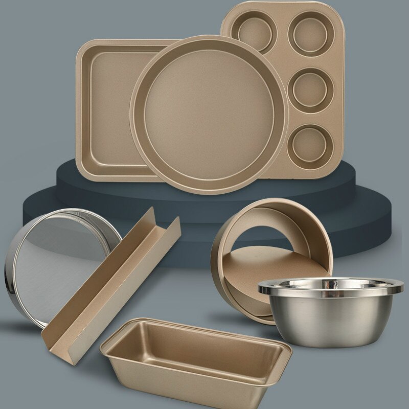 Cake Mold Bakeware Set Kitchen Oven Tool Non Stick Bakery Pastry Accessories Eco Friendly Bakeware Set Gateau Home Kitchen DB60H