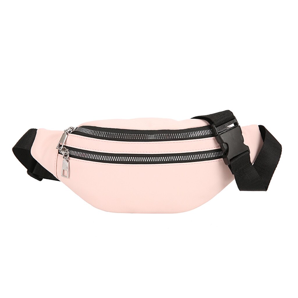 Waist Bag Women Canvas Leisure Panelled chest bags For Girls Letter Bum Bag Packs Chest Crossbody bag Belt