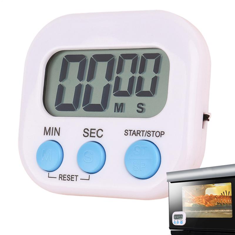Kitchen Timer Small Digital Timer Magnetic Cooking Digital LED Display Countdown Timer Portable Cooking Classroom Timer