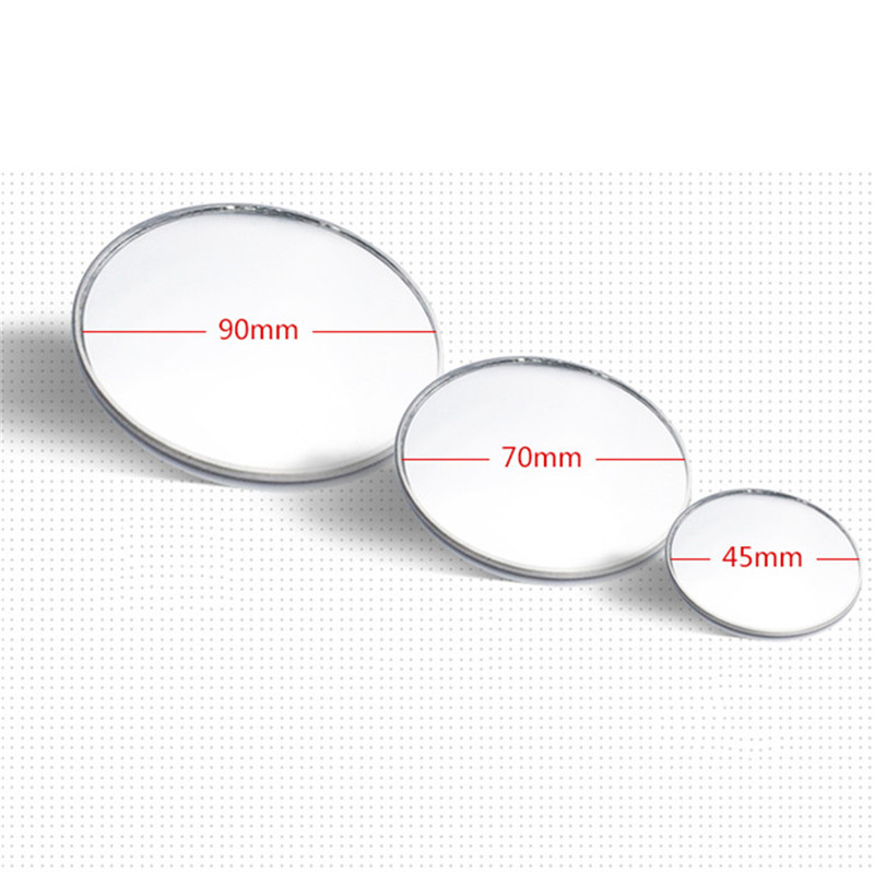 Universele Spiegel Modificatie Accessoires Ronde Bolle Spiegel Hd Extra Blind Spot Super Breed Gezichtsveld