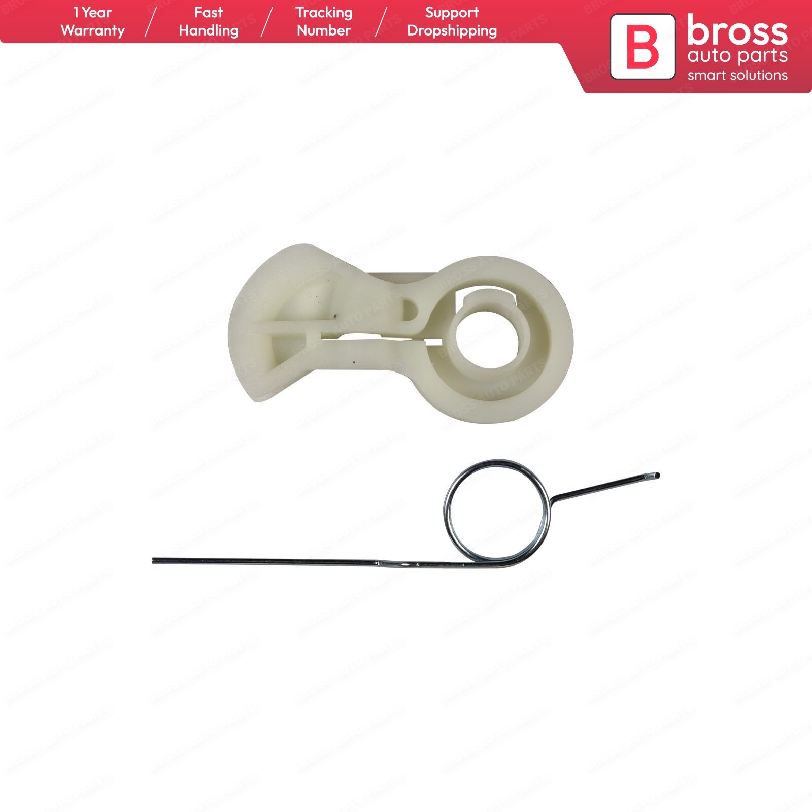 BWR1110 Window Regulator Corner Plastic Set for Scenic 2 Modus Front or Rear Right