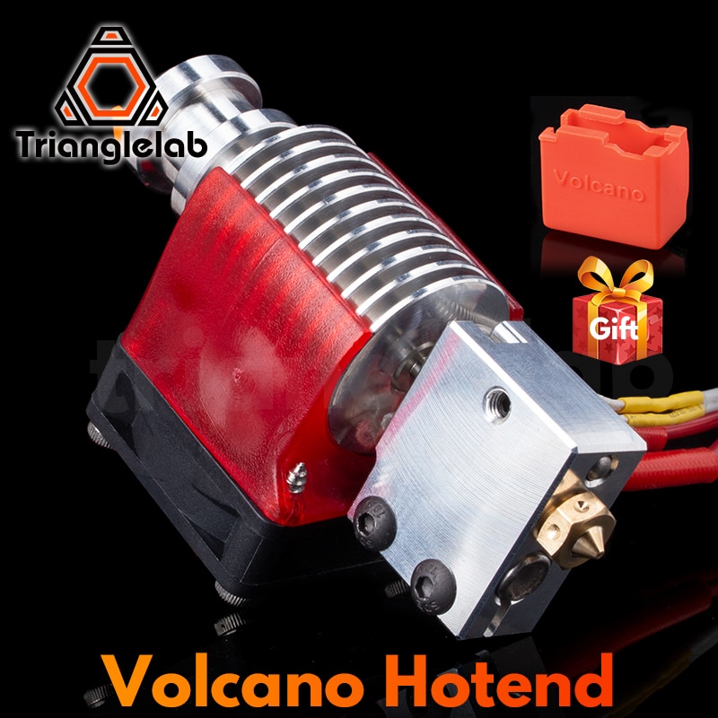 Trianglelab V6 Vulkaan Hotend 12V/24V Remote Bowen Print J-Head Hotend En Koelventilator Beugel voor E3D Hotend Voor PT100