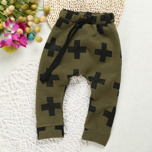 Baby Pants Baby Boys Pants Harem Pants For Girls Cross Star Children Boy Toddler Child Trousers Baby Clothes