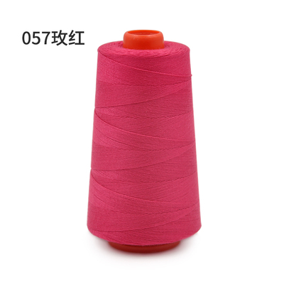1 Spool 100% Polyester Sewing Thread for Sewing Machine 20S/3 Thicker Than 40S/2 White/Black/Blue/Green 3000 yards: 057 20S3