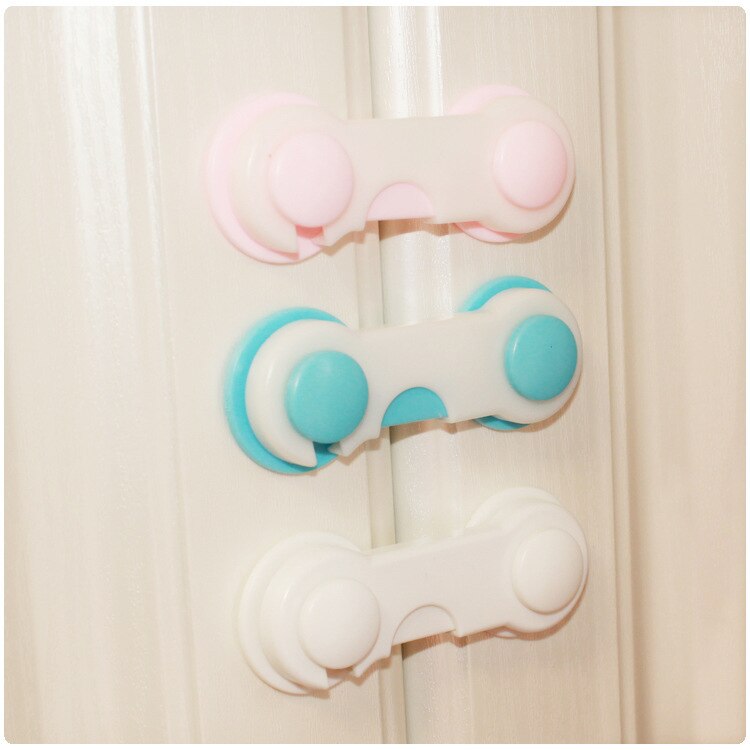 1 Pcs Baby Security Drawer Latches Plastic Cabinet Lock Child Safety Baby Protection From Children Safe Locks for Refrigerators