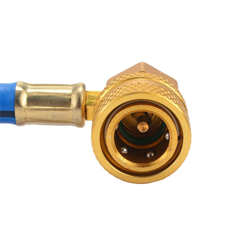 Air Conditioner Tools Freon r134a Air Conditioning Recharge Measuring Hose Gauge r134a Refrigerante Open Valve Charging Pipe