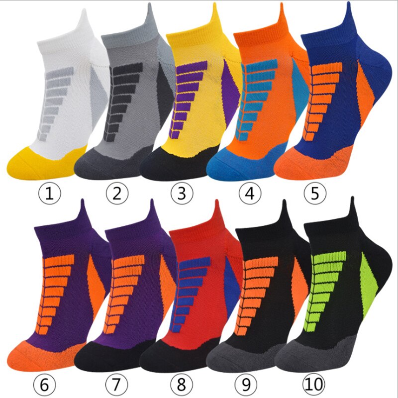 Basketball Socks Absorb Sweat Men's Anti-slip Wear-Resistant Thick Training Elite Socks Table Tennis Badminton Socks Winter