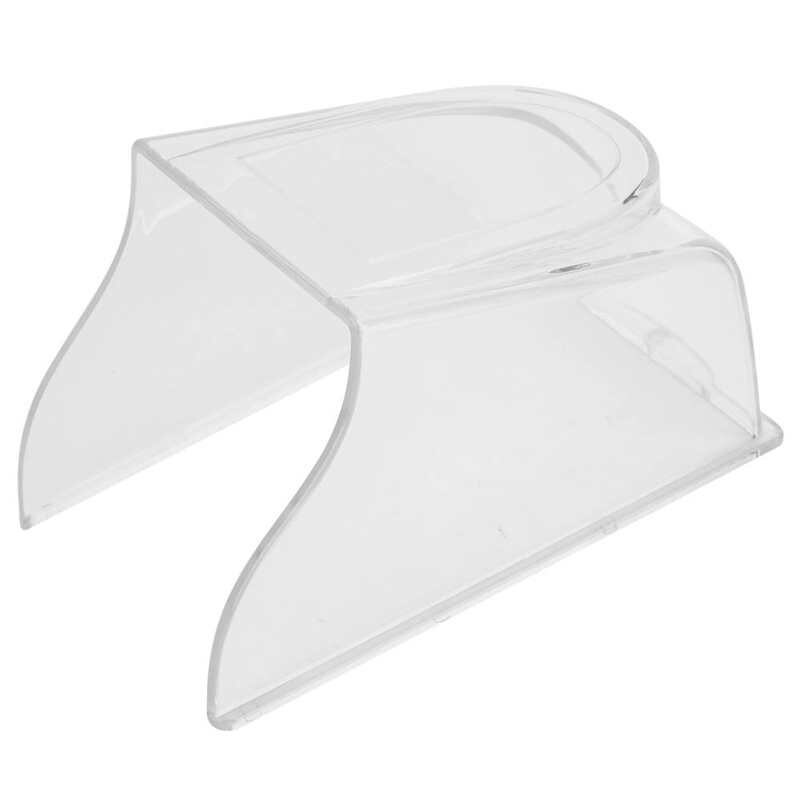 Outdoor Deurbel Beschermhoes Transparante Vingerafdruk Slot Deurbel Cover Toegangscontrole Regen-Proof Attachment