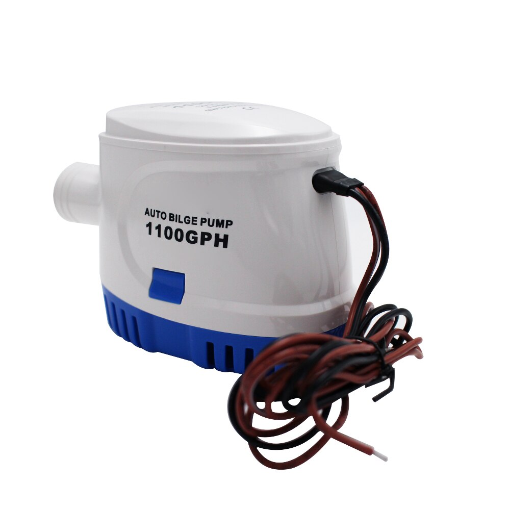 DC Automatic Bilge 12V 1100GPH Water Pump 24V For Submersible Auto Pump With Float Switch Sea Boat / Marine Bait Tank Fish