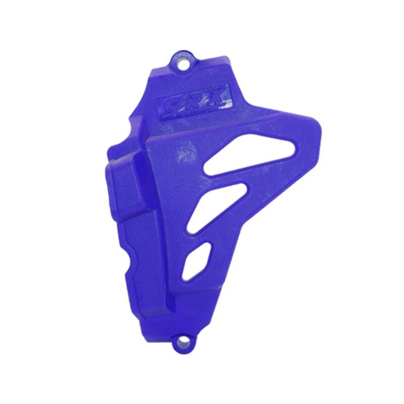 Protector de cubierta de piñón de motor pequeño para Zongshen ZS166FMM CB250D-G CQR KAYO T4, rendimiento de motocicleta todoterreno: Azul