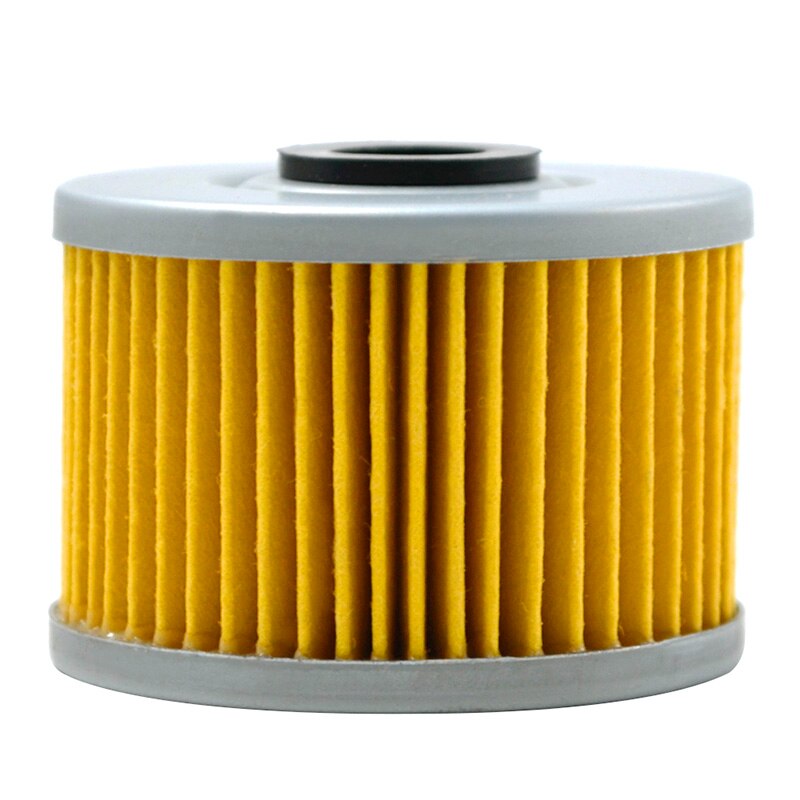 Filtre à huile moteur de moto, pour kawasaki klx 250r klx 250s klx 250sf klx 250 klx 450r kfx 450r , suzuki drz 110 , polaris 500: 1 pc jaunes