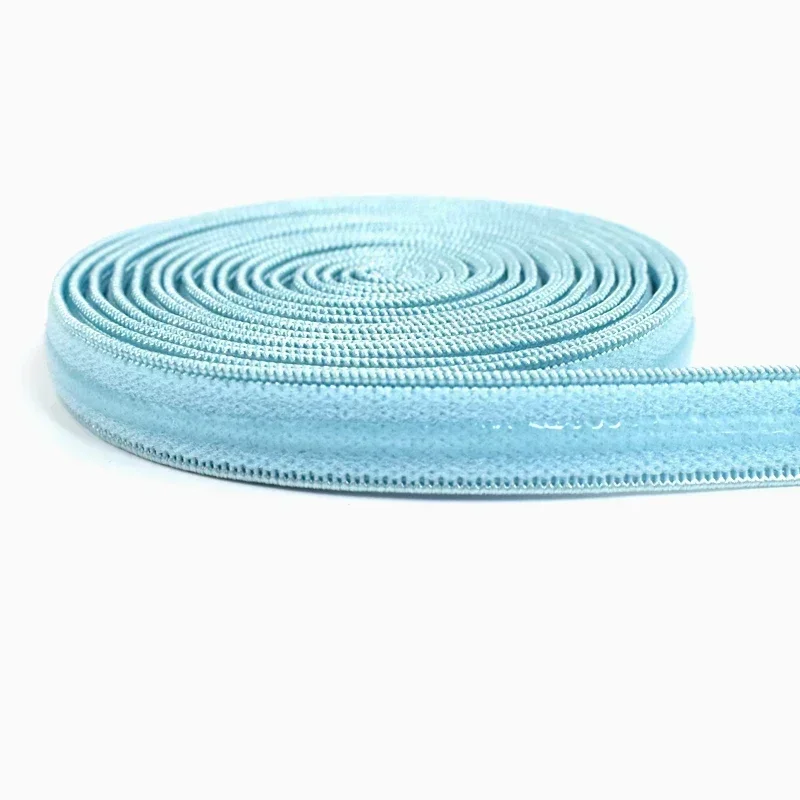 Banda elástica antideslizante de 2/5/10/20M, bandas de goma de silicona elásticas de 10mm para sujetador, ropa interior, correas, cintas para cinturón, accesorio de recorte de costura: Blanco sin níquel / 1,5 m