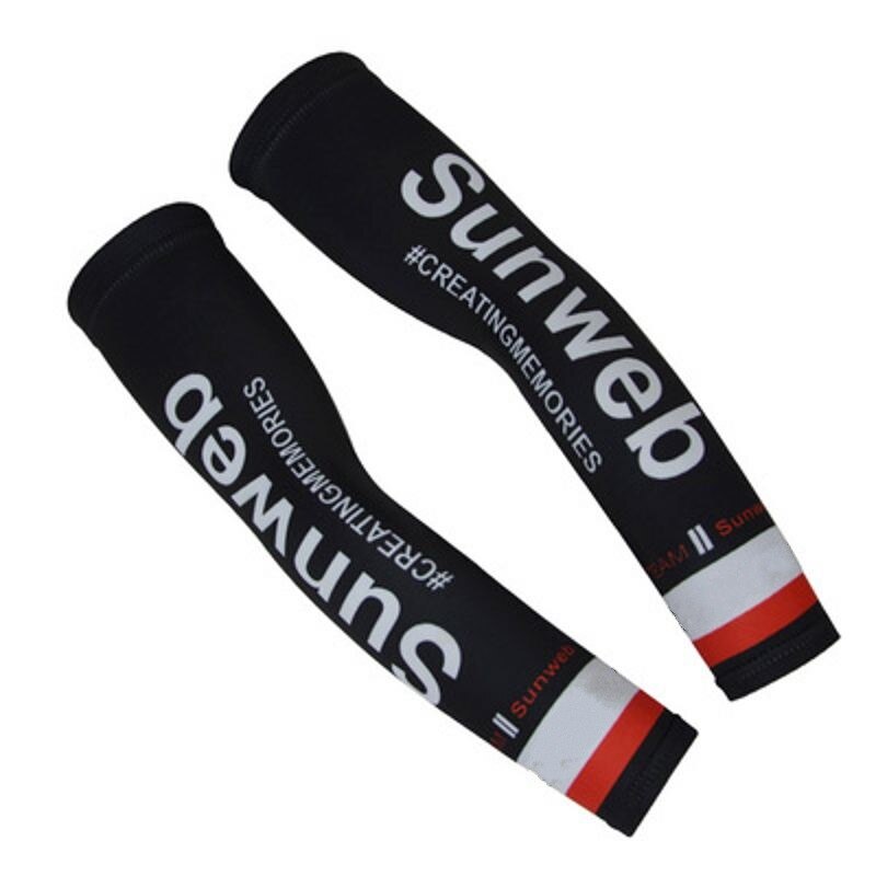 Pro team sunweb cykelarmvarmere! cykel ærmer hurtigtørrende cykel ærmer arm solcreme beskytter manchet