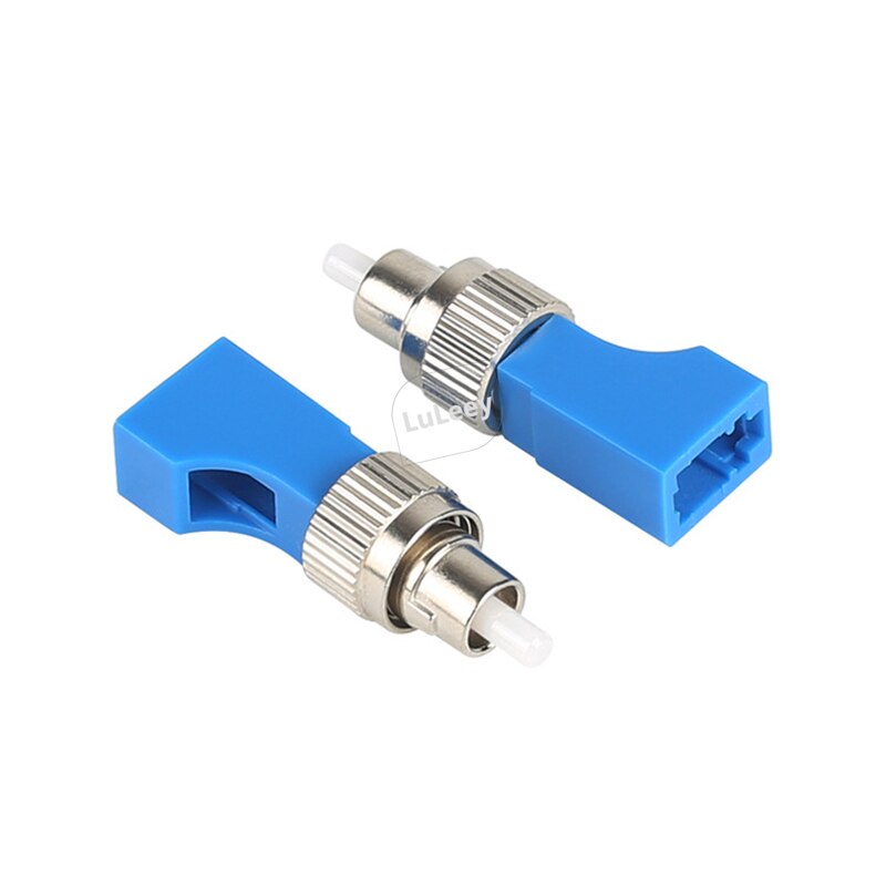 Adaptador de brida de fibra de LC-FC, conector de modo único LC hembra a FC macho, convertidor de medios de fibra óptica, FC-LC