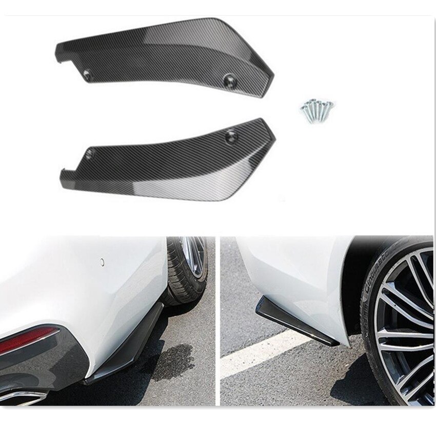 2Pcs Universal Car Bumper Spoiler Rear Lip FOR Mazda 2 Mazda 3 Mazda 5 Mazda 6 CX5 CX-5 CX7 CX9 Atenza Axela Hyundai solaris