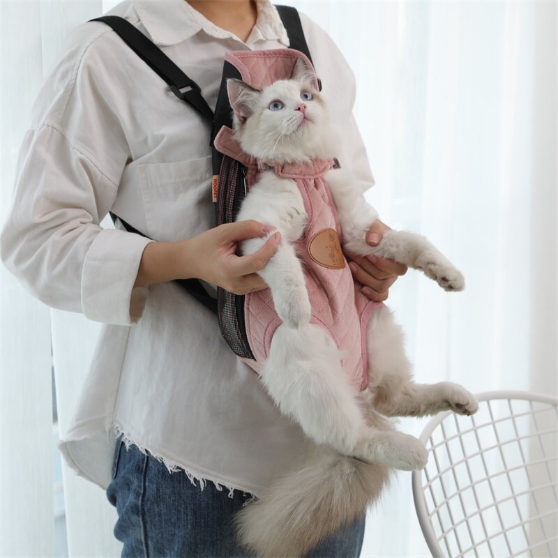 Hoopet Pet Cat Carrier Travel Bag Dog Backpack Breathable Pet Bags Shoulder Puppy Carrier Cat Backpack